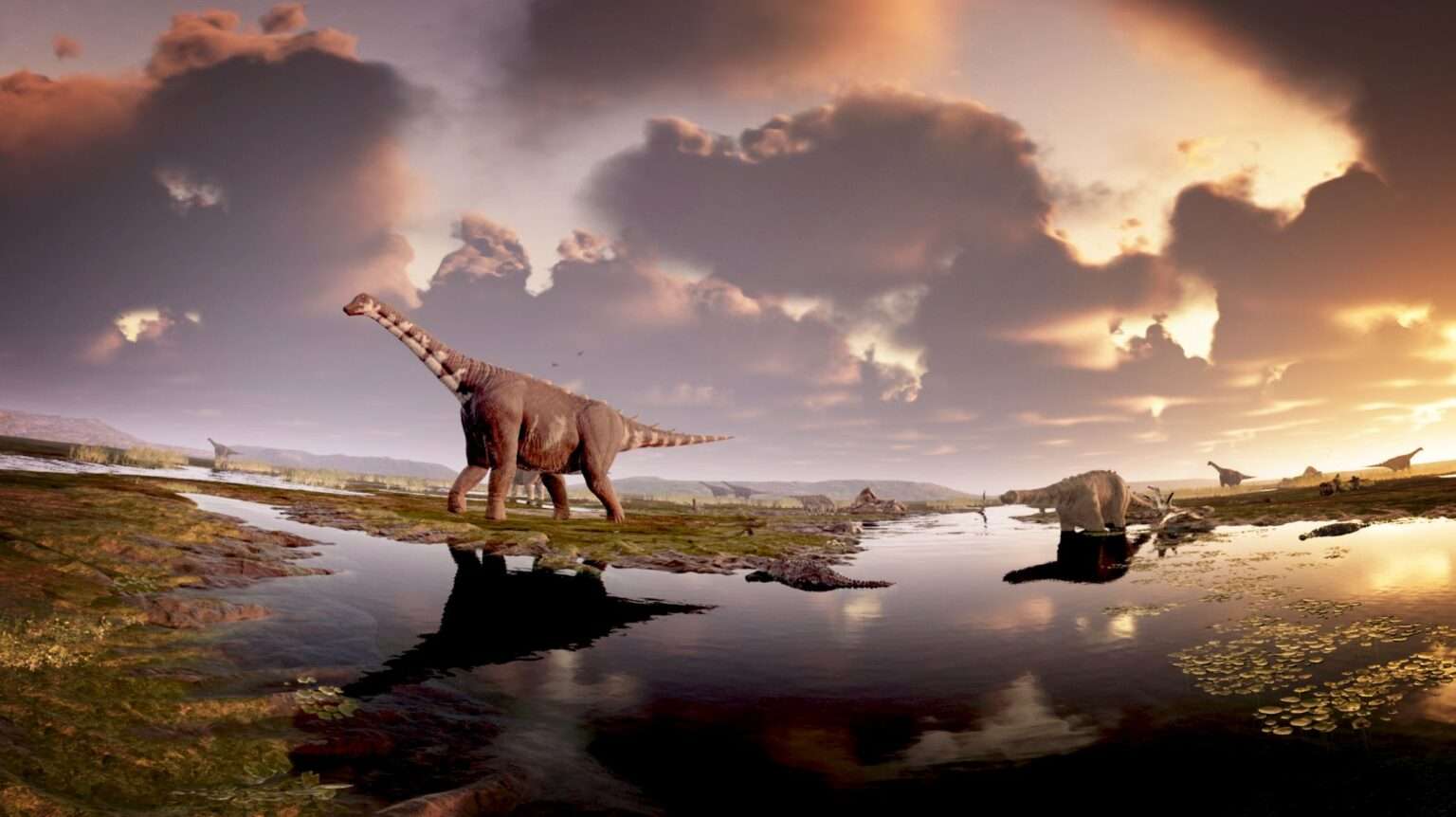 Neue „Dinosaurier“-Show im LWL-Planetarium Münster: Fulldome-Erlebnis für Familien ab 5 Jahren, Premiere am 1. März, Tickets online erhältlich.