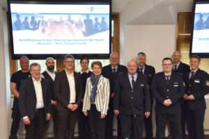 Neuer Oberbürgermeister Tilman Fuchs trifft Polizei Münster: Welche Themen beim ersten Sicherheitsgespräch im Fokus standen.