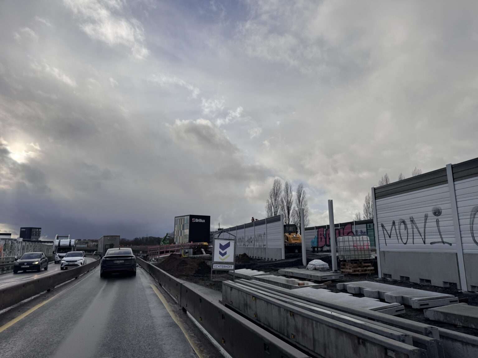 Eine neue Baustelle an der Spinne Münster sorgt ab dem 20. April für eine Sperrung der Auffahrt von der Weseler Straße auf die B51.