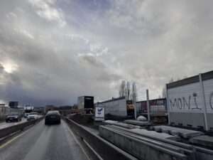 Eine neue Baustelle an der Spinne Münster sorgt ab dem 20. April für eine Sperrung der Auffahrt von der Weseler Straße auf die B51.