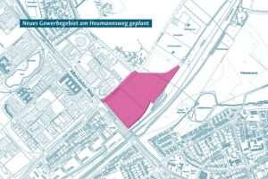 Münster plant ein neues Gewerbegebiet am Heumannsweg. Der Rat hat die nächsten Schritte für das Verfahren beschlossen.