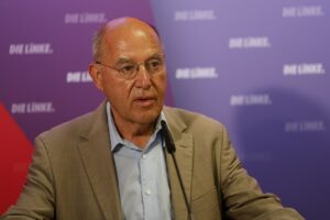 Gregor Gysi, Eva Szepesi und Josef Schuster kommen am 1. Oktober 2026 nach Münster.