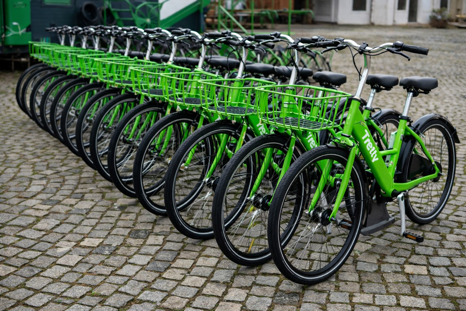 Tretty sammelt seine Leihräder in Münster ein. Andere Städte zeigen, wie stark solche Systeme oft gestützt werden.