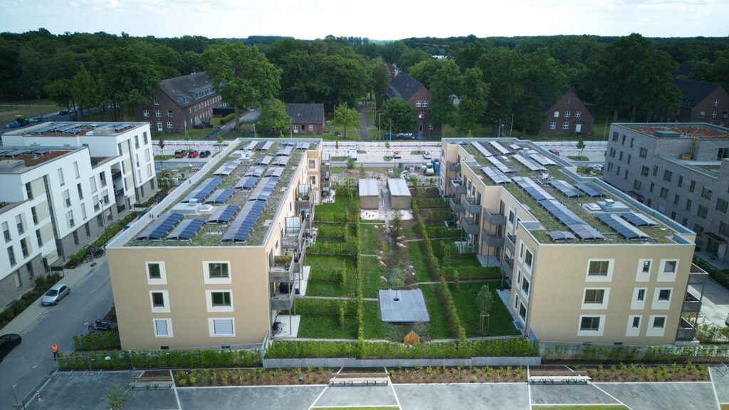 In Münster wurden 2025 insgesamt 1.402 Wohnungen fertiggestellt. Auch die Zahl der Baugenehmigungen ist deutlich gestiegen.