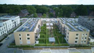 In Münster wurden 2025 insgesamt 1.402 Wohnungen fertiggestellt. Auch die Zahl der Baugenehmigungen ist deutlich gestiegen.