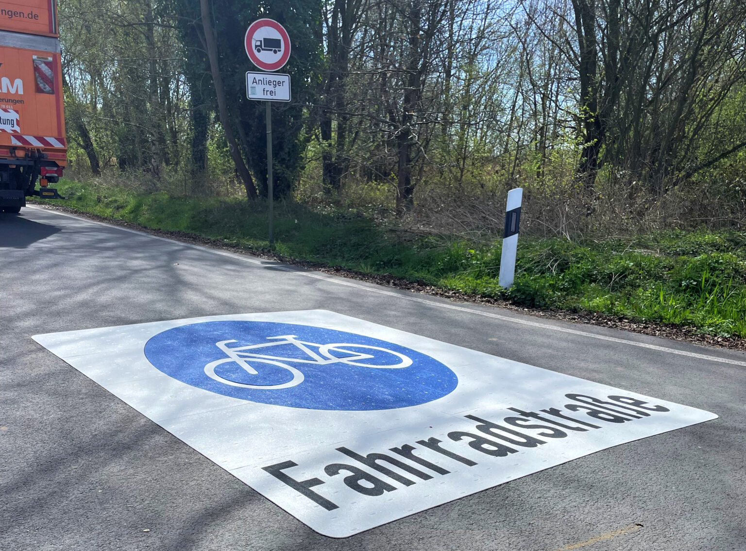 Hessenweg bei den Rieselfeldern wird neue Fahrradstraße in Münster