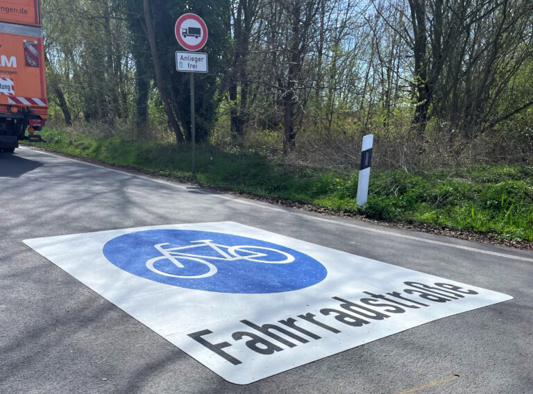 Hessenweg bei den Rieselfeldern wird neue Fahrradstraße in Münster