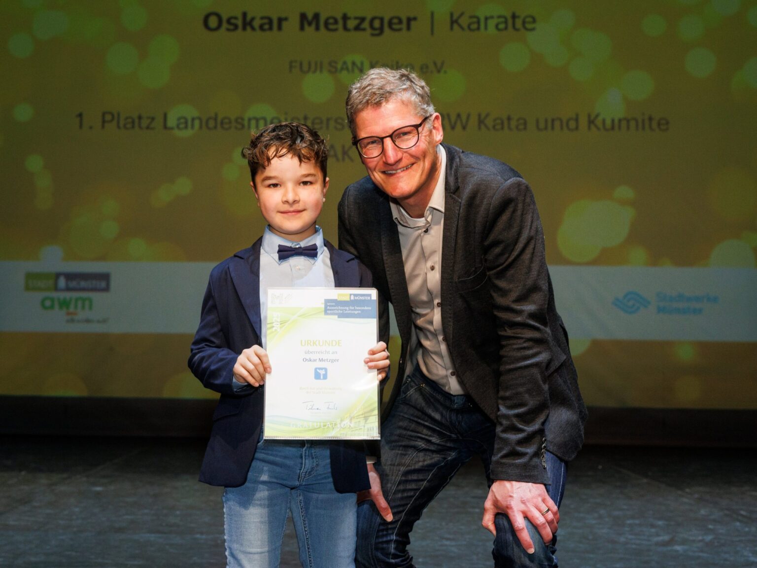 Premiere im Theater Münster: Die Gala des Sports lockte rund 900 Gäste an und ehrte 175 Aktive sowie Ehrenamtliche.