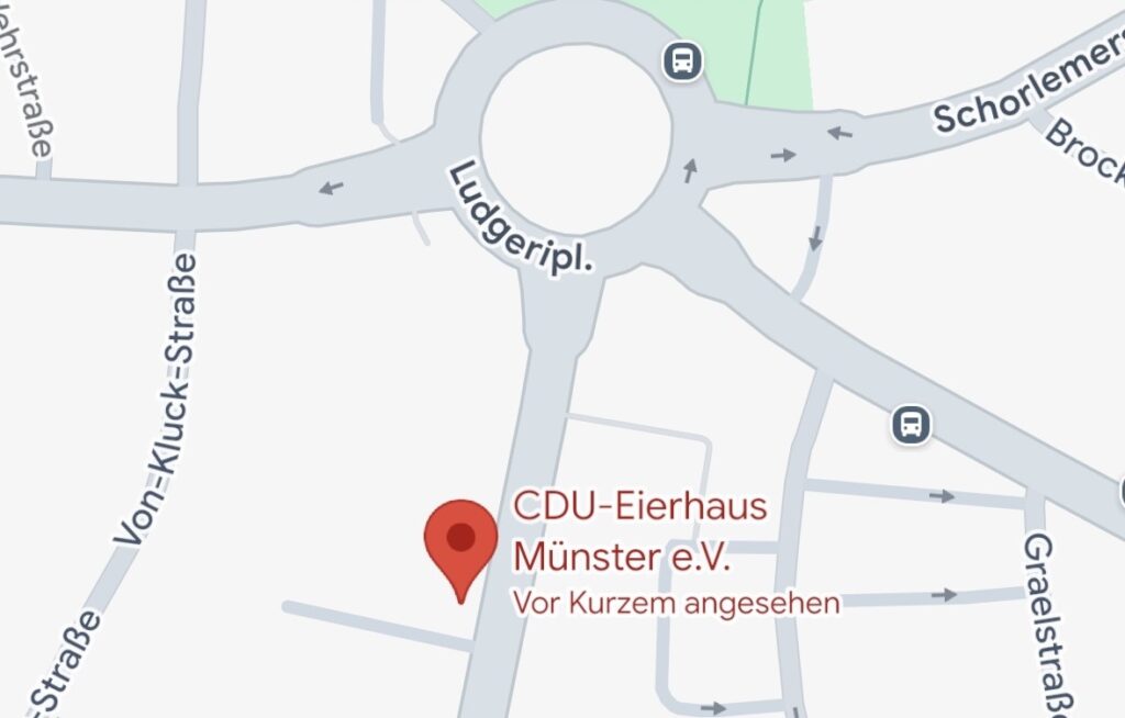 CDU-Geschäftsstellen wurden auf Google Maps als „Eierhaus“ umbenannt – der Streich sorgt bundesweit für Aufsehen.