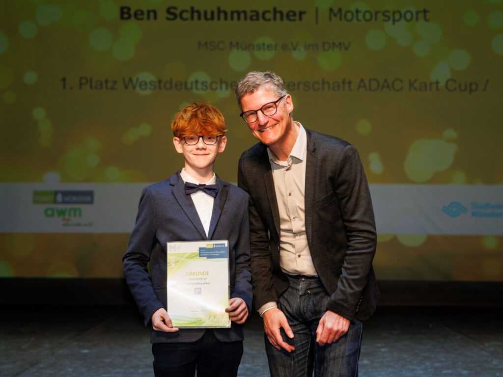 Premiere im Theater Münster: Die Gala des Sports lockte rund 900 Gäste an und ehrte 175 Aktive sowie Ehrenamtliche.