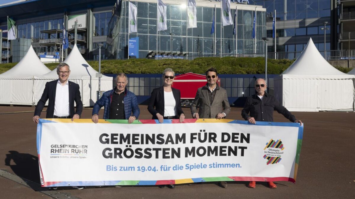 Bezirksregierung Münster unterstützt die Olympia-Bewerbung von KölnRheinRuhr mit Gelsenkirchen, Recklinghausen und Herten.