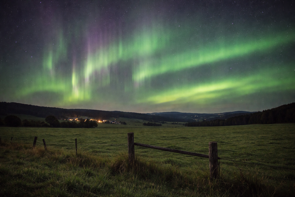 Polarlichter April 2026 Symbolbild