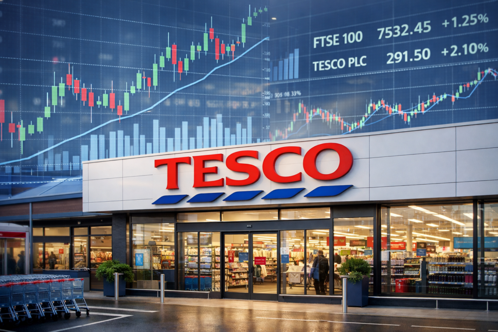 Tesco Aktie Kurs und Prognose 2026