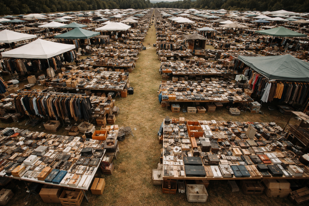 Flohmarkt Theresienwiese München 2026 Symbolbild