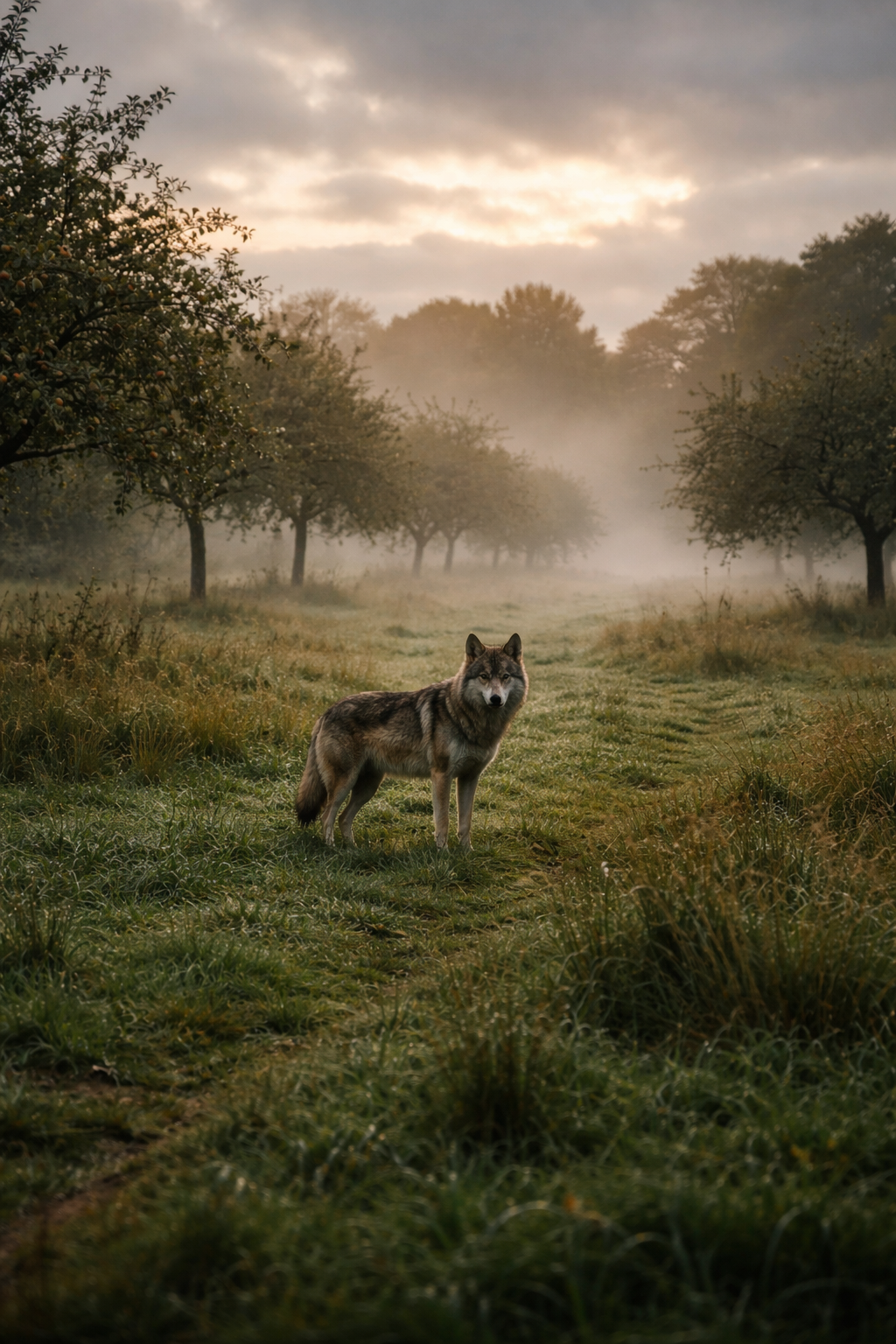 Neuer Wind im Alten Land Der Wolf Symbolbild