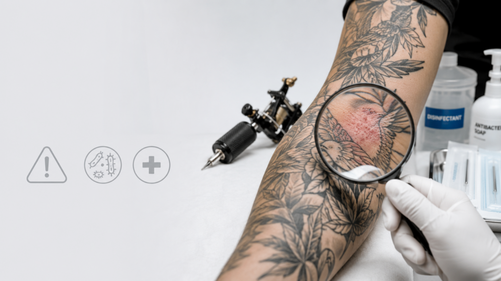 Tattoo Gesundheitsrisiken reichen von Allergien bis Infektionen. Neue EU-Regeln zeigen, warum Aufklärung vor dem Stechen wichtig ist.