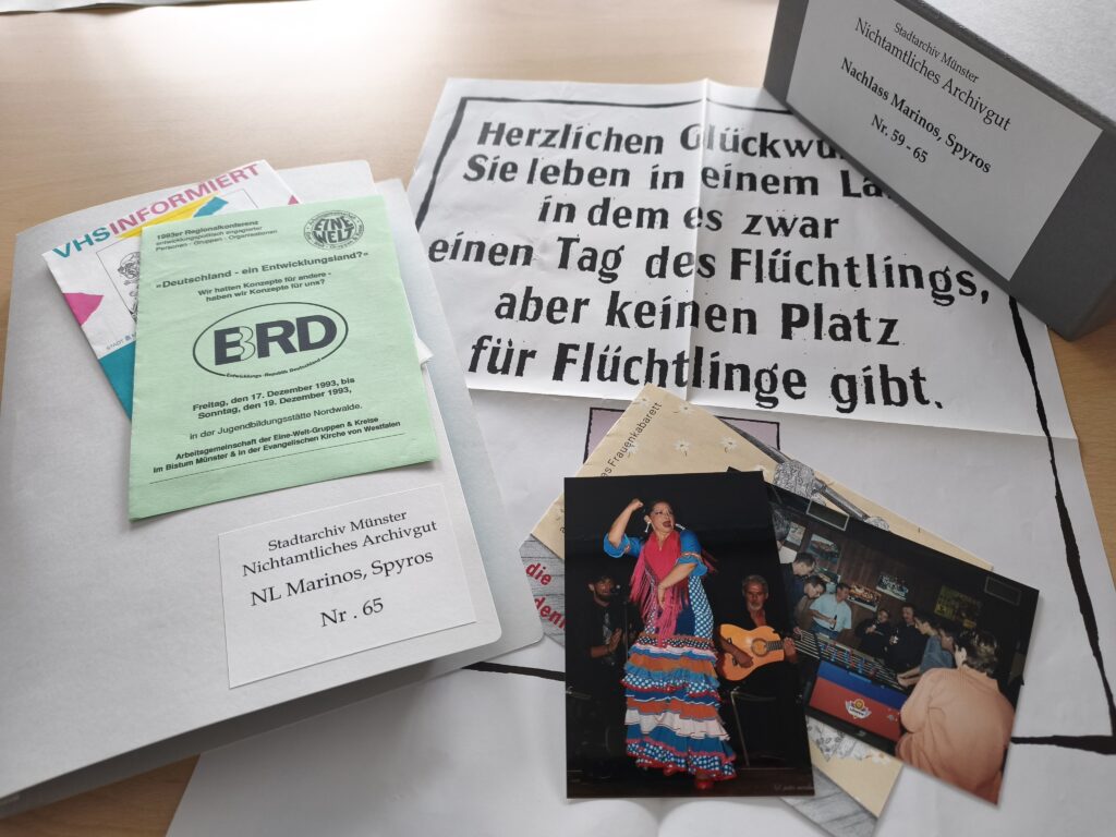 Stadtarchiv und Stadtmuseum Münster sammeln am 21. Mai persönliche Erinnerungsstücke zur Einwanderungsgeschichte.