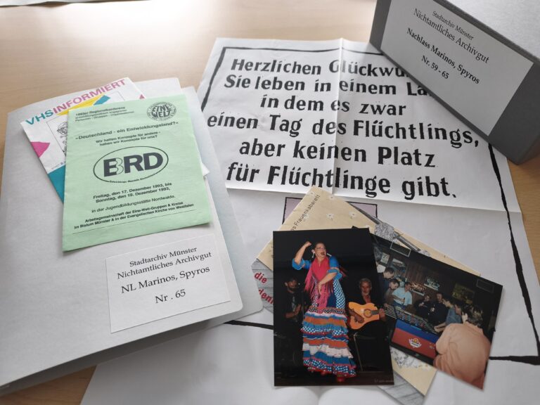 Stadtarchiv und Stadtmuseum Münster sammeln am 21. Mai persönliche Erinnerungsstücke zur Einwanderungsgeschichte.
