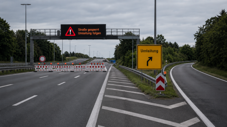 A39 wird bei Lüneburg gesperrt: Verkehr Richtung Hamburg muss zwei Wochen umgeleitet werden