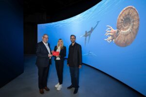 Das LWL-Museum Münster zeigt ab 10. Juli ein digitales Paläoaquarium mit Urzeit-Tieren in Lebensgröße.