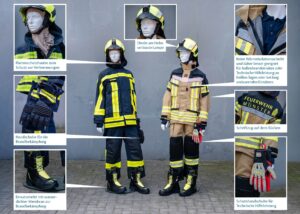 Die Feuerwehr Münster erhält leichtere Schutzkleidung für Hitze, Außenbrände und technische Einsätze.