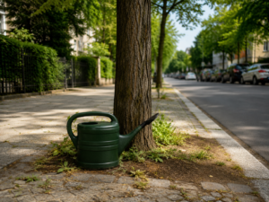 CDU fordert Erhalt der Wassercontainer für Münsters Straßenbäume