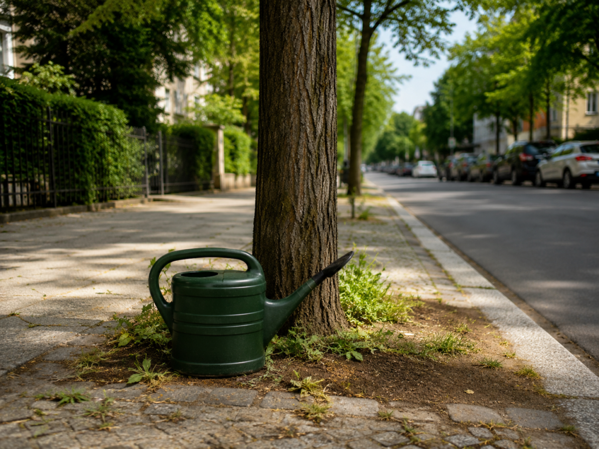 CDU fordert Erhalt der Wassercontainer für Münsters Straßenbäume