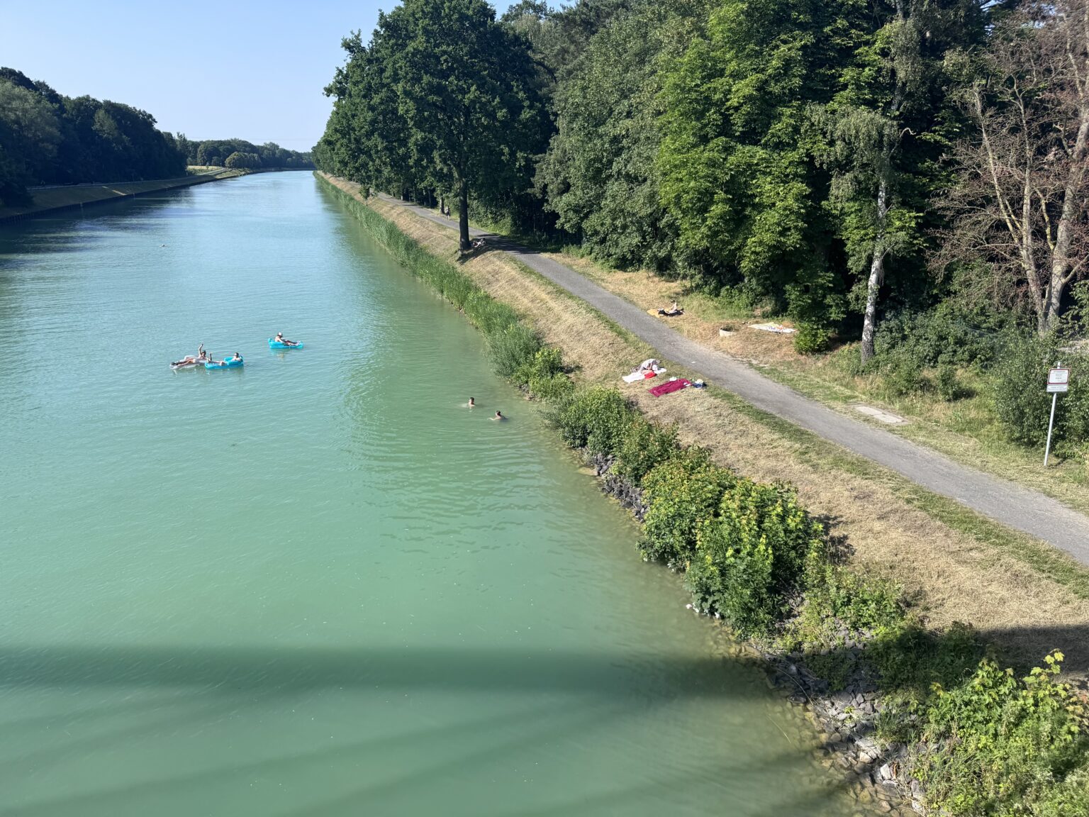 Münster erlebt heißen Siebenschläfertag mit 37 Grad