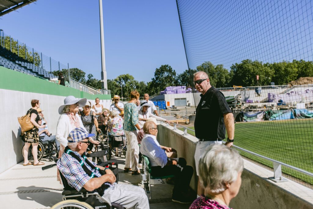barrierefreie Plätze im Preußenstadion