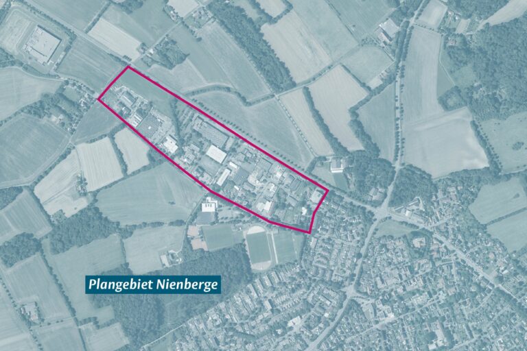 Die Stadt Münster will die planungsrechtlichen Voraussetzungen für das Gewerbegebiet an der Feldstiege in Nienberge verändern.