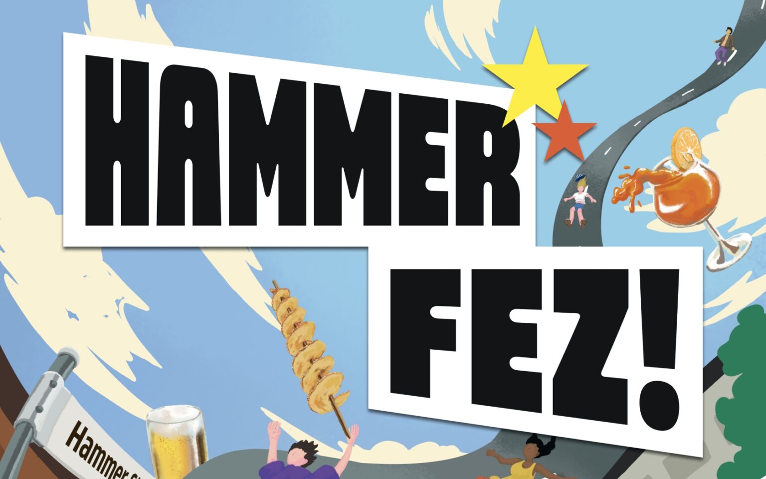 Das Hammer Fez bringt Musik, Sport, Streetfood und Kinderaktionen auf die Hammer Straße in Münster.