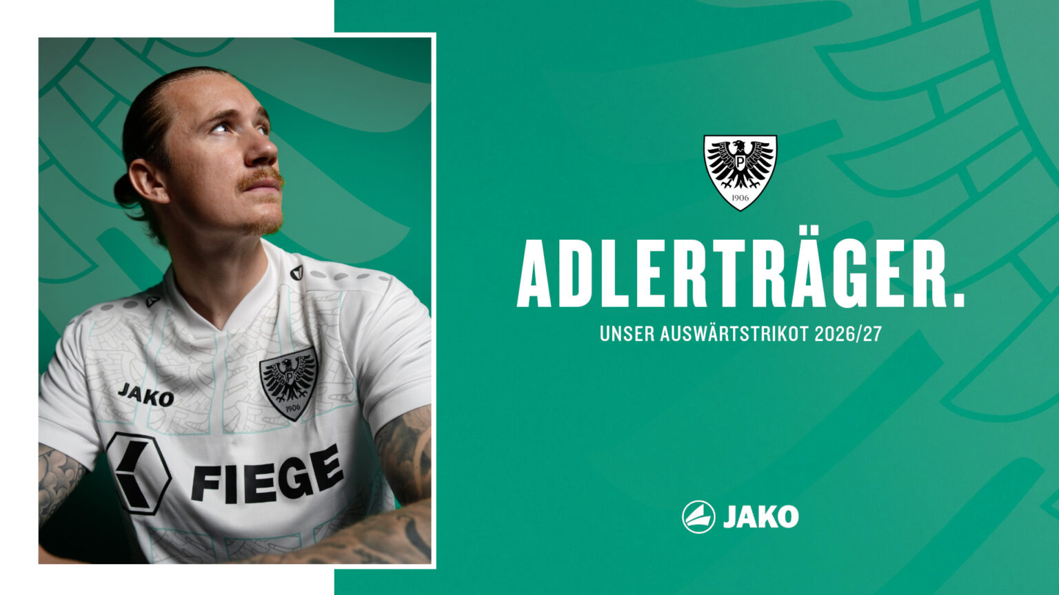 Preußen Münster stellt das Auswärtstrikot 2026/27 vor. Das neue SCP-Trikot ist ab sofort erhältlich.