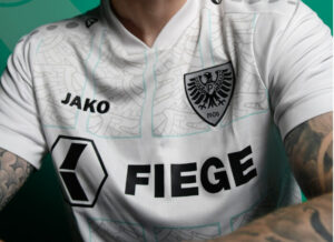 Preußen Münster stellt das Auswärtstrikot 2026/27 vor. Das neue SCP-Trikot ist ab sofort erhältlich.