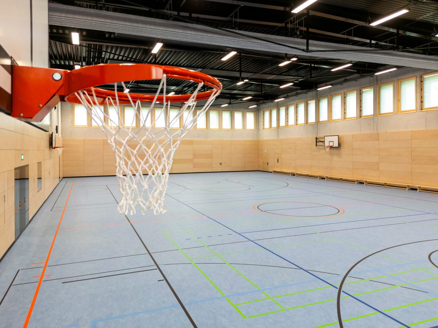 Nach einem schweren Wasserschaden öffnet die Sporthalle der Grundschule York mit einem Jahr Verspätung.