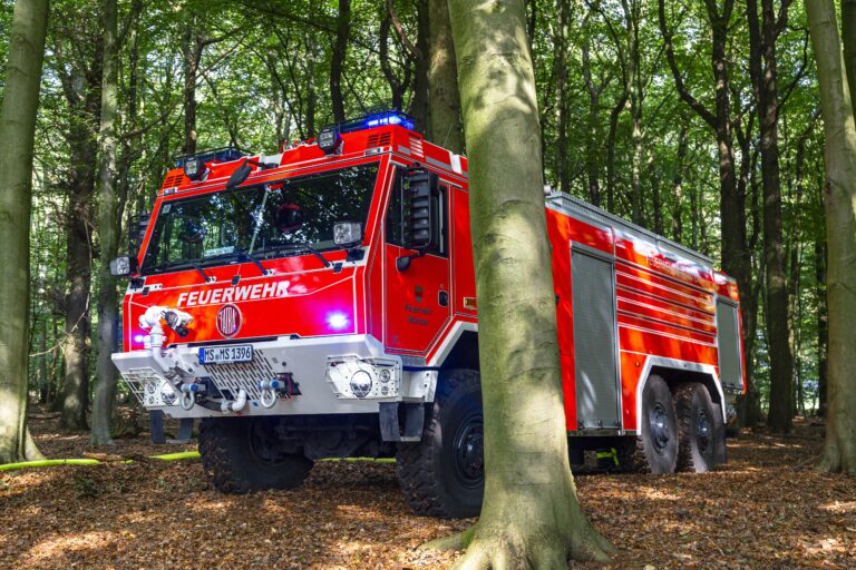 27 Vegetationsbrände seit Mai: So ist die Feuerwehr Münster auf Hitze und Waldbrandgefahr vorbereitet.