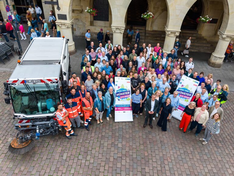 NRW-Tag 2026 in Münster: Gratis-ÖPNV, Sperrungen und Programm zum Landesfest vom 28. bis 30. August.