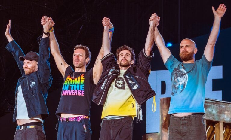 Coldplay dominiert Münsters Live-Musik-Charts: Sieben der zehn meistgespielten Songs stammen von der britischen Band.