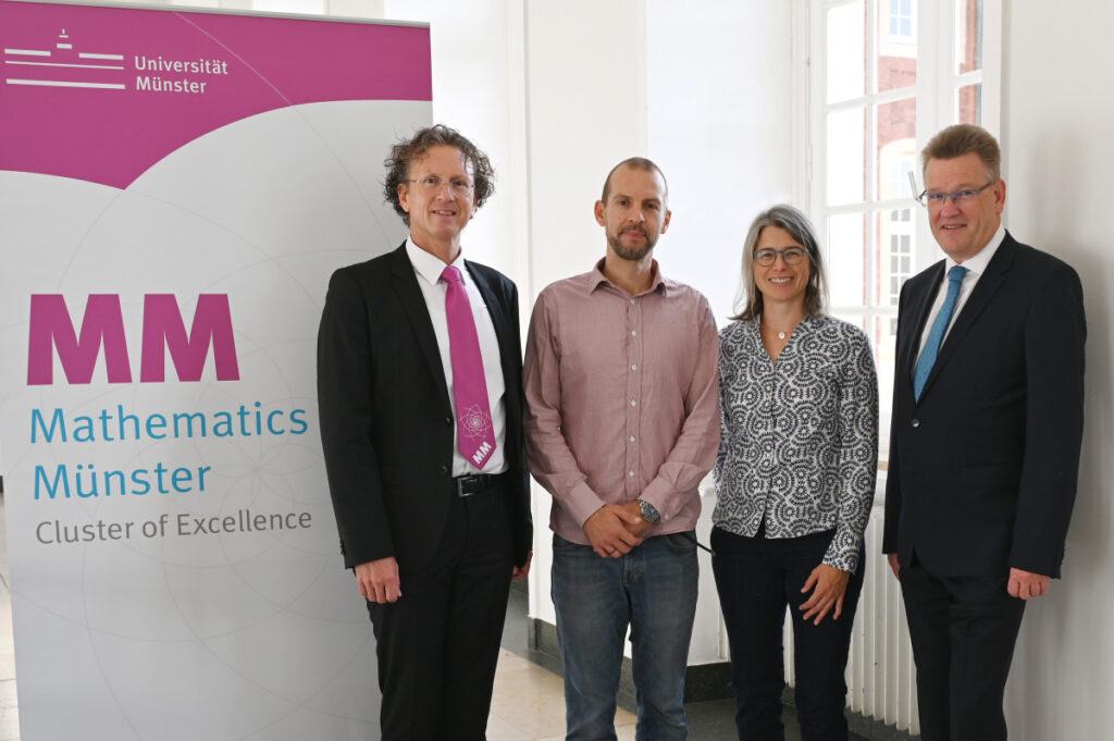 Der Exzellenzcluster Mathematik Münster startet mit 40 Millionen Euro Förderung in seine zweite Förderphase bis 2032.