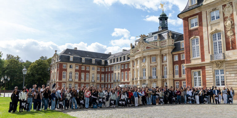 248 internationale Austauschstudierende starten an der Uni Münster ins Wintersemester 2026/27.