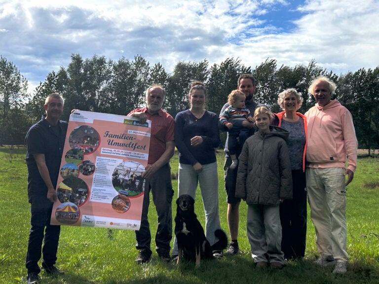 Familien-Umweltfest in Münster am 6. September: Rund 30 Stände, Kinderaktionen, regionale Produkte und freier Eintritt.