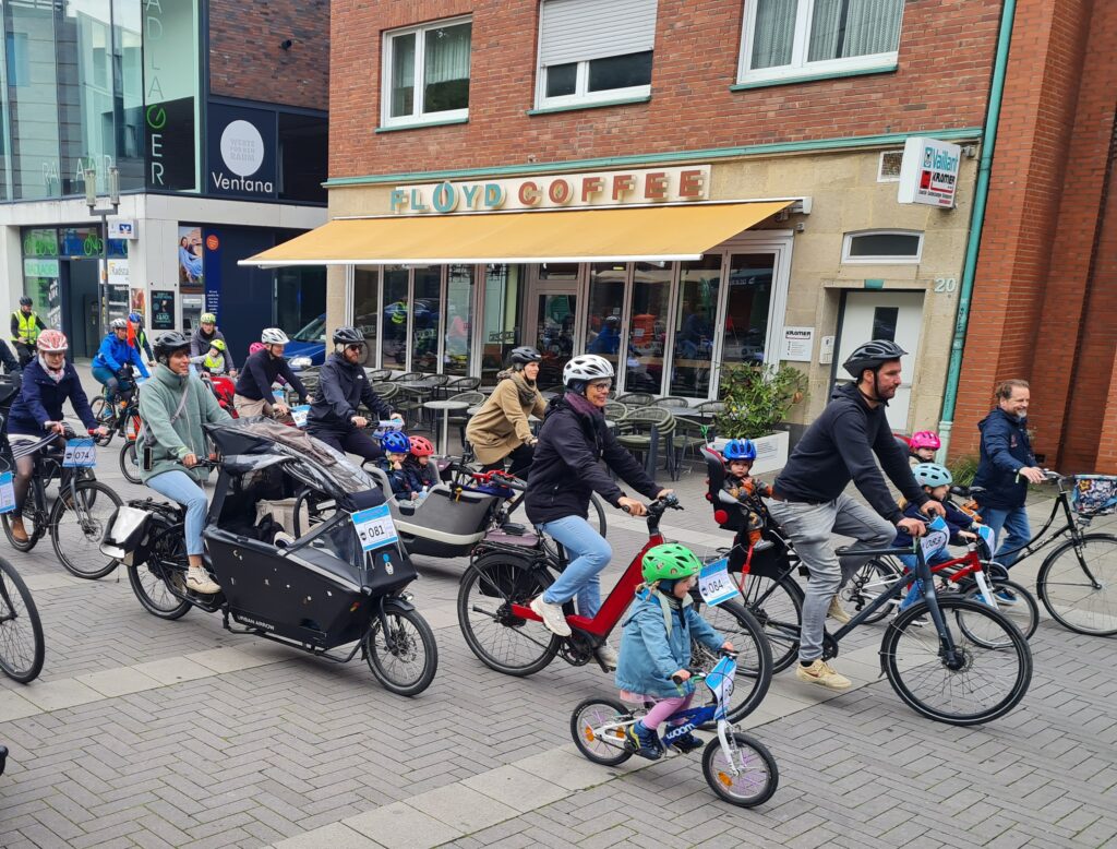 Familien-Giro in Münster: 18 Kilometer gemeinsam durch die Stadt