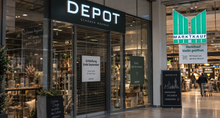 Depot schließt Ende September den Standort im Marktkauf an der Loddenheide in Münster.