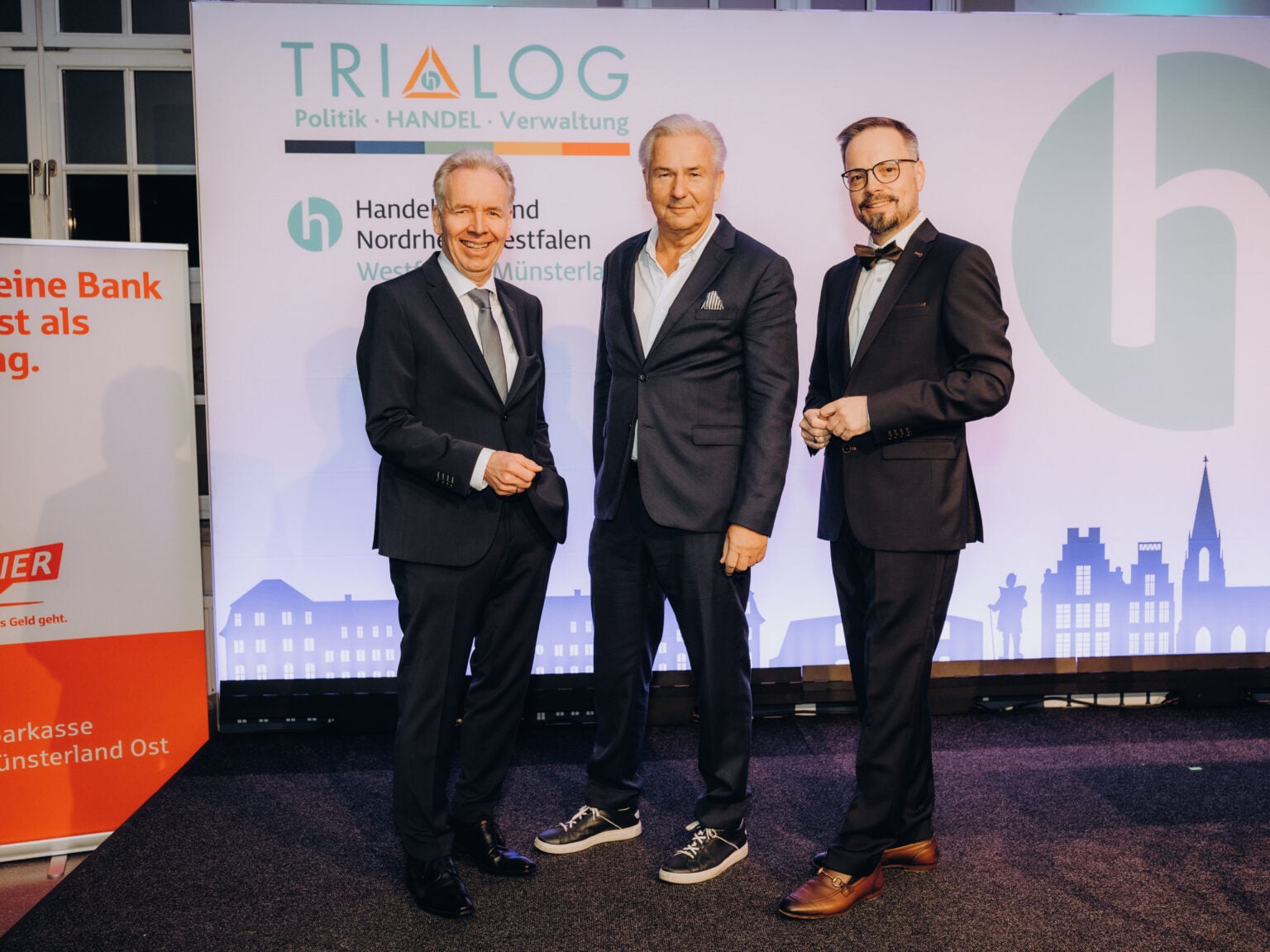 Klaus Wowereit in Münster: Beim Trialog spricht der frühere Berliner Bürgermeister über Reformstau, Demokratie und die Zukunft der Innenstädte.