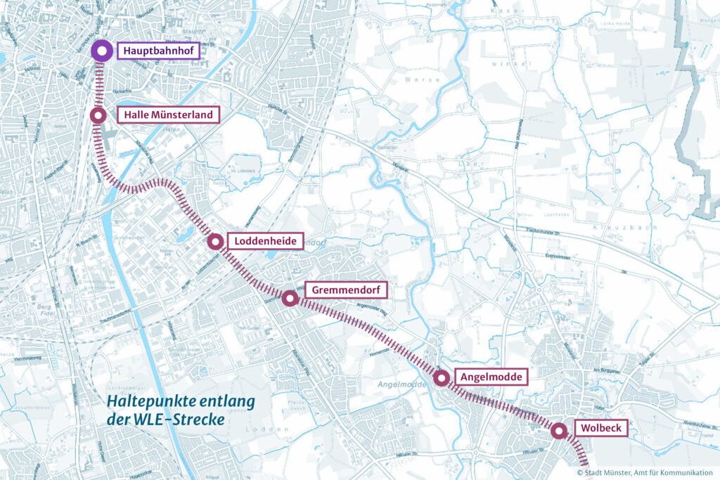Die WLE-Strecke Münster-Sendenhorst erhält 187 Millionen Euro. Doch steigende Kosten, Anwohnerkritik und Klagen werfen weiter Fragen auf.