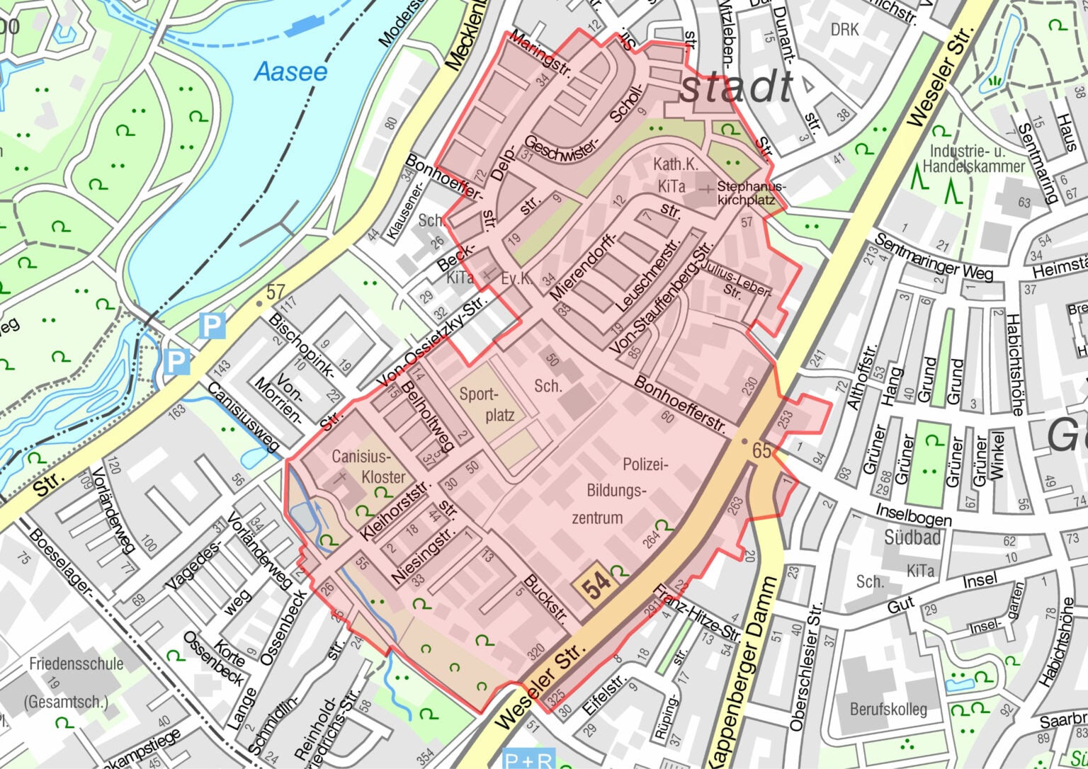 Blindgängerverdacht in Münsters Aaseestadt: Am 4. November drohen eine Evakuierung von 2500 Menschen und die Sperrung der Weseler Straße.