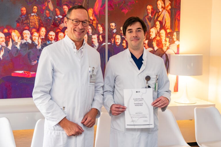 Radiologe des Clemenshospitals erhält seltene europäische Auszeichnung