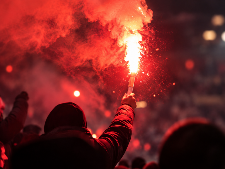 Gewalt beim Preußen-Spiel: Ein Elfjähriger wird durch Pyrotechnik verletzt. Nach Abpfiff sollen acht Fans vier Menschen angegriffen haben.