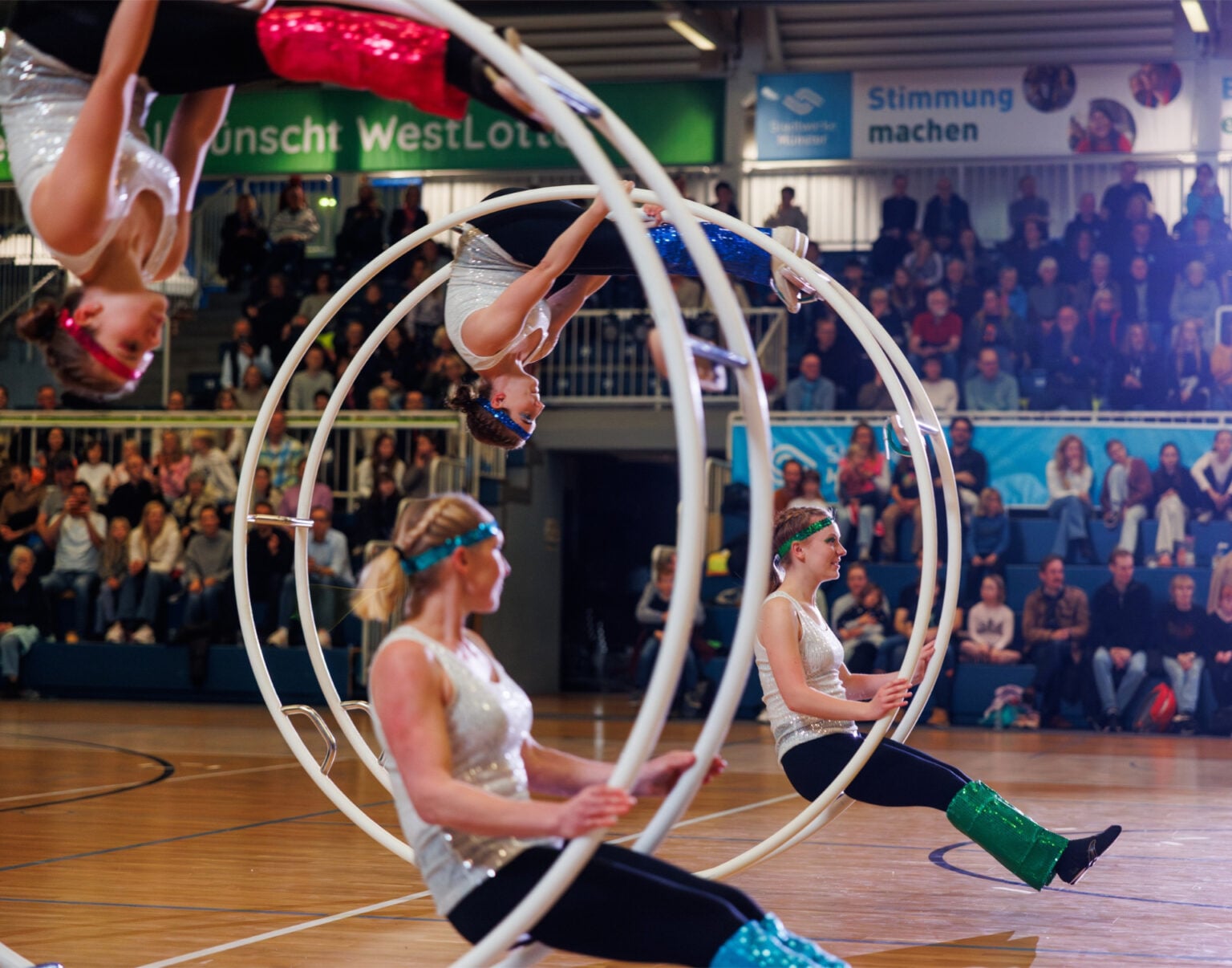 Die Show des Sports begeistert am 20. November in Münster mit Akrobatik, Tanz und Fechten. Der Eintritt ist frei.
