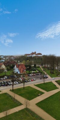 Foto: Carolin Schwegmann; Blick auf Schloss Bad Iburg